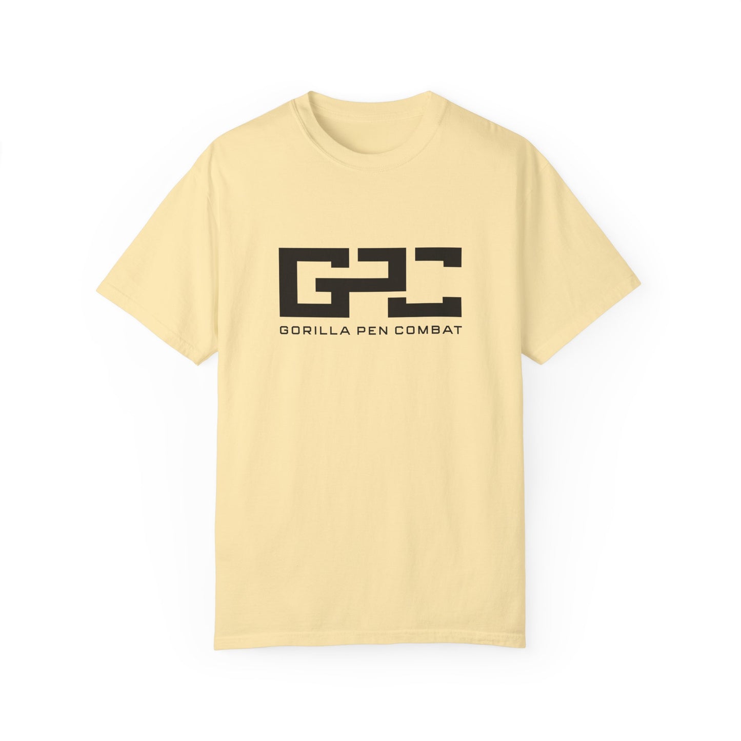 Gorilla Pen Combat Black Logo Tee 100% Cotton