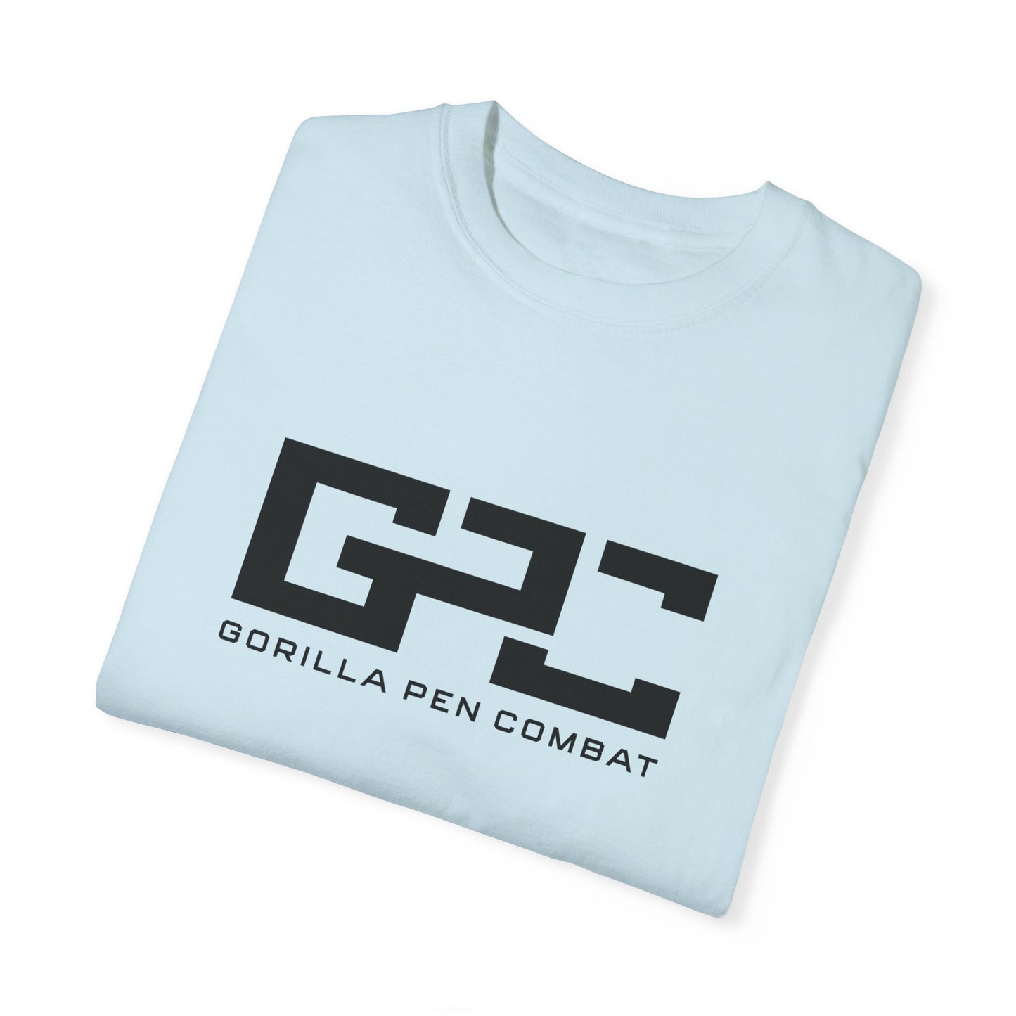 Gorilla Pen Combat Black Logo Tee 100% Cotton