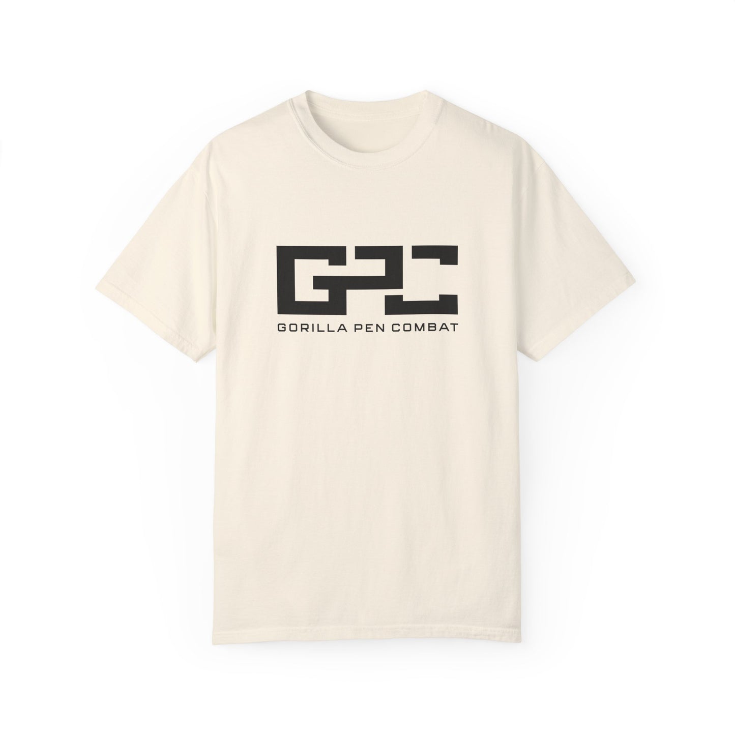 Gorilla Pen Combat Black Logo Tee 100% Cotton