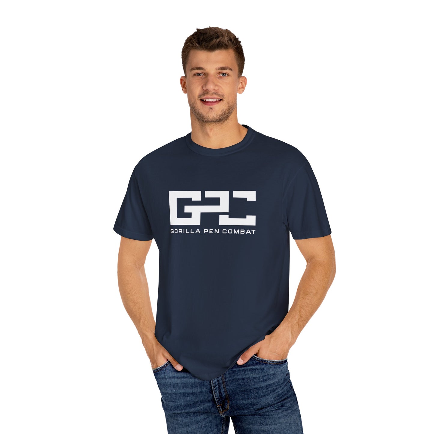Gorilla Pen Combat Logo Tee 100% Cotton
