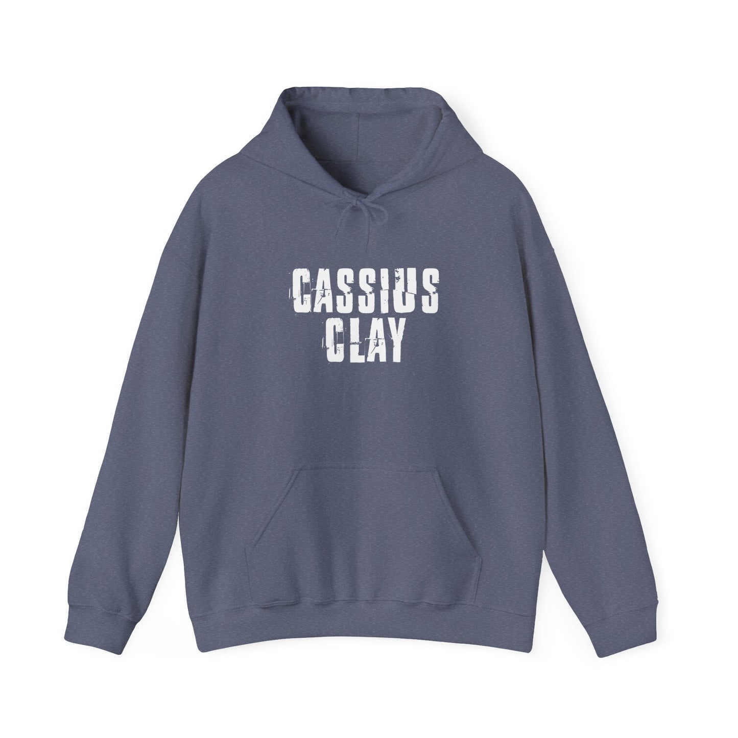Cassius Clay Vintage Grunge Boxing Hooded Sweatshirt