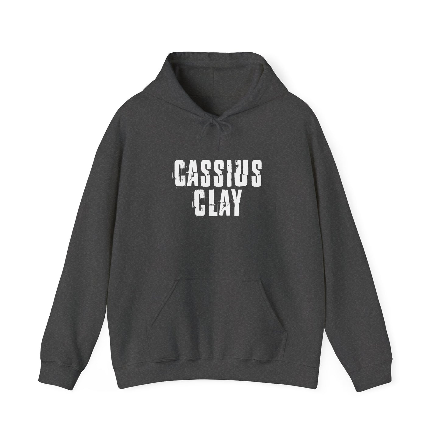 Cassius Clay Vintage Grunge Boxing Hooded Sweatshirt