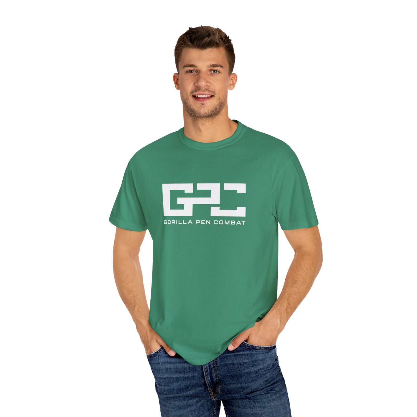 Gorilla Pen Combat Logo Tee 100% Cotton