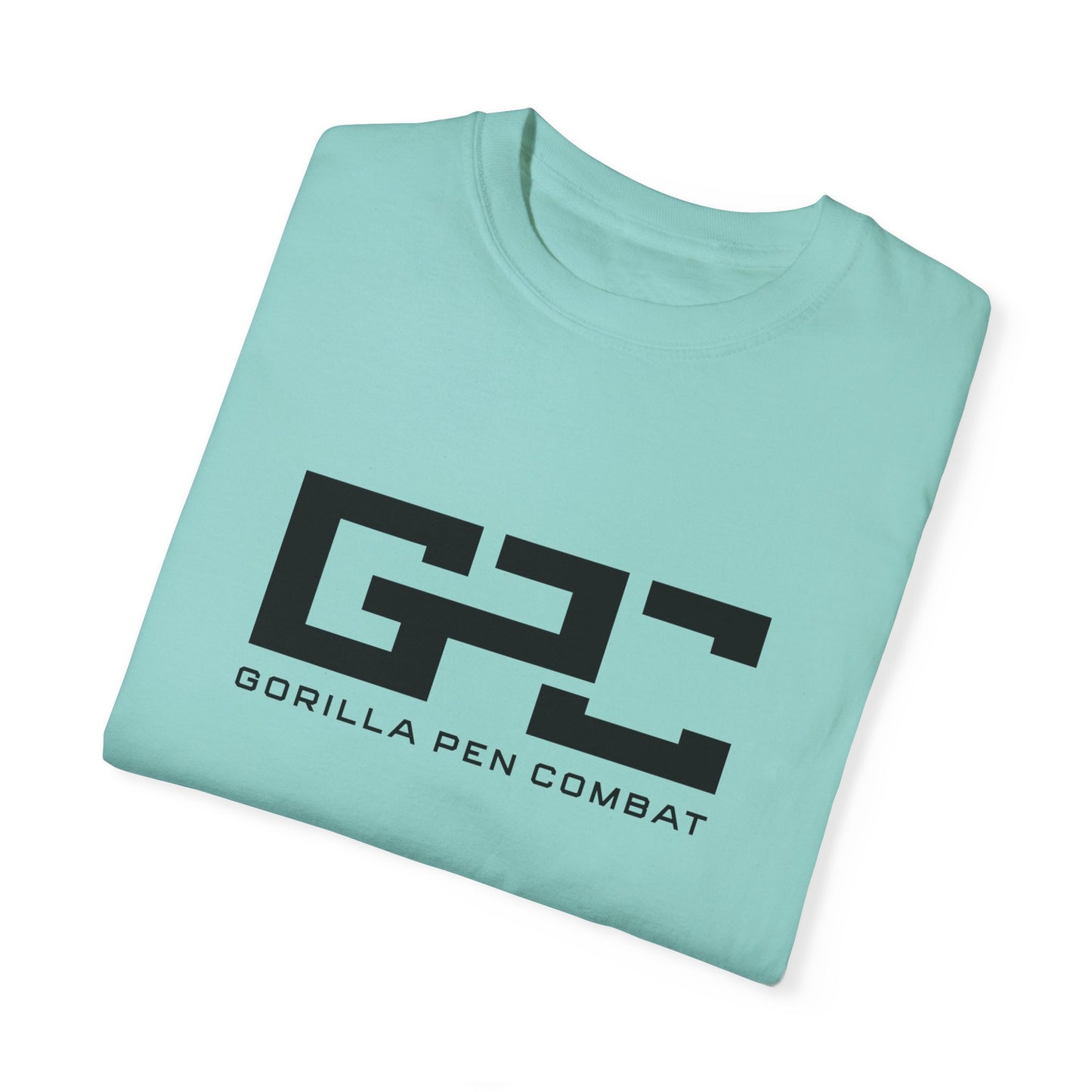 Gorilla Pen Combat Black Logo Tee 100% Cotton