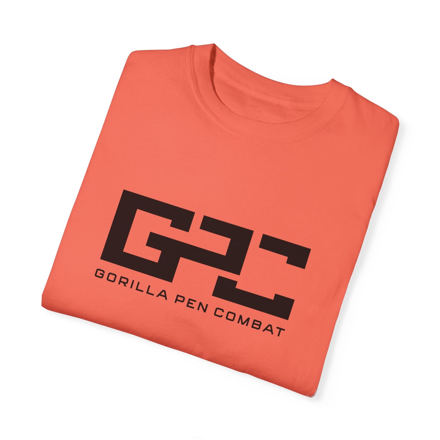 Gorilla Pen Combat Black Logo Tee 100% Cotton
