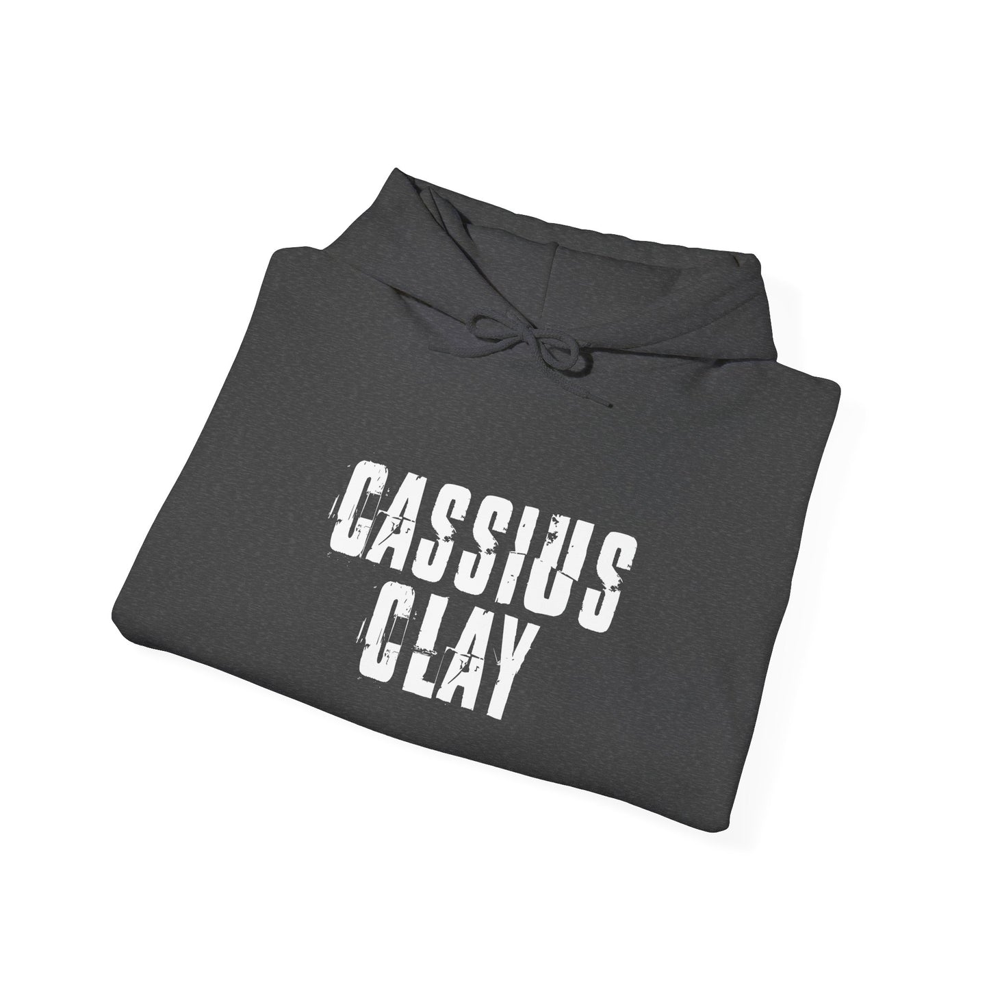 Cassius Clay Vintage Grunge Boxing Hooded Sweatshirt