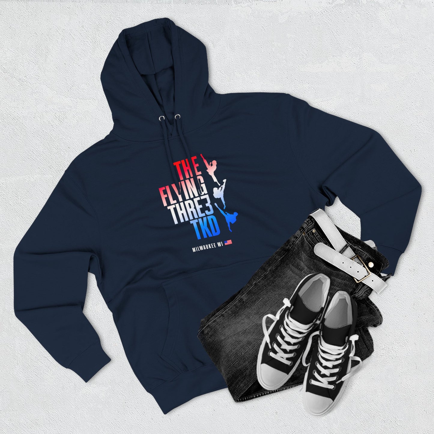 The Flying 3 TKD 2025 World Championships Hoodies