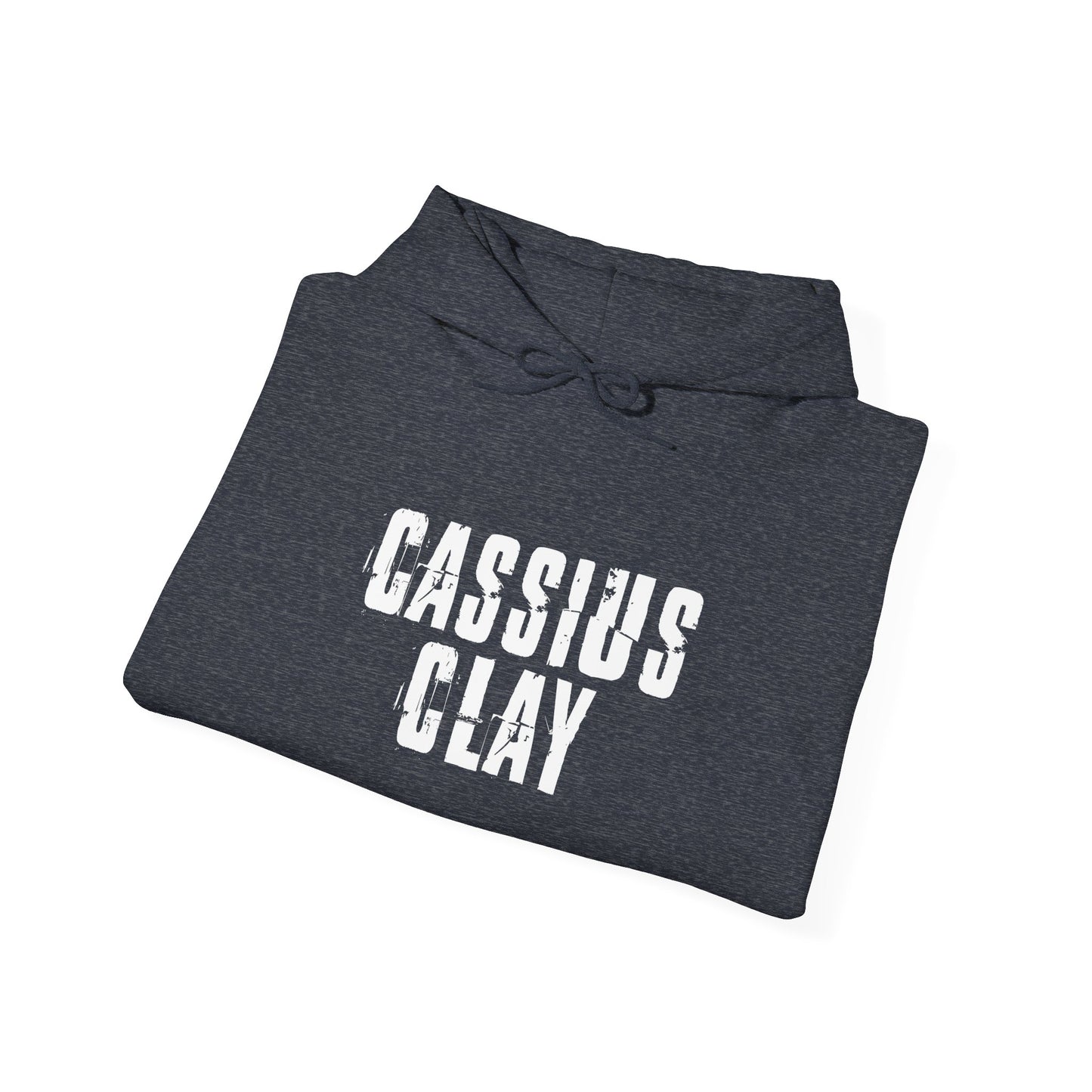 Cassius Clay Vintage Grunge Boxing Hooded Sweatshirt