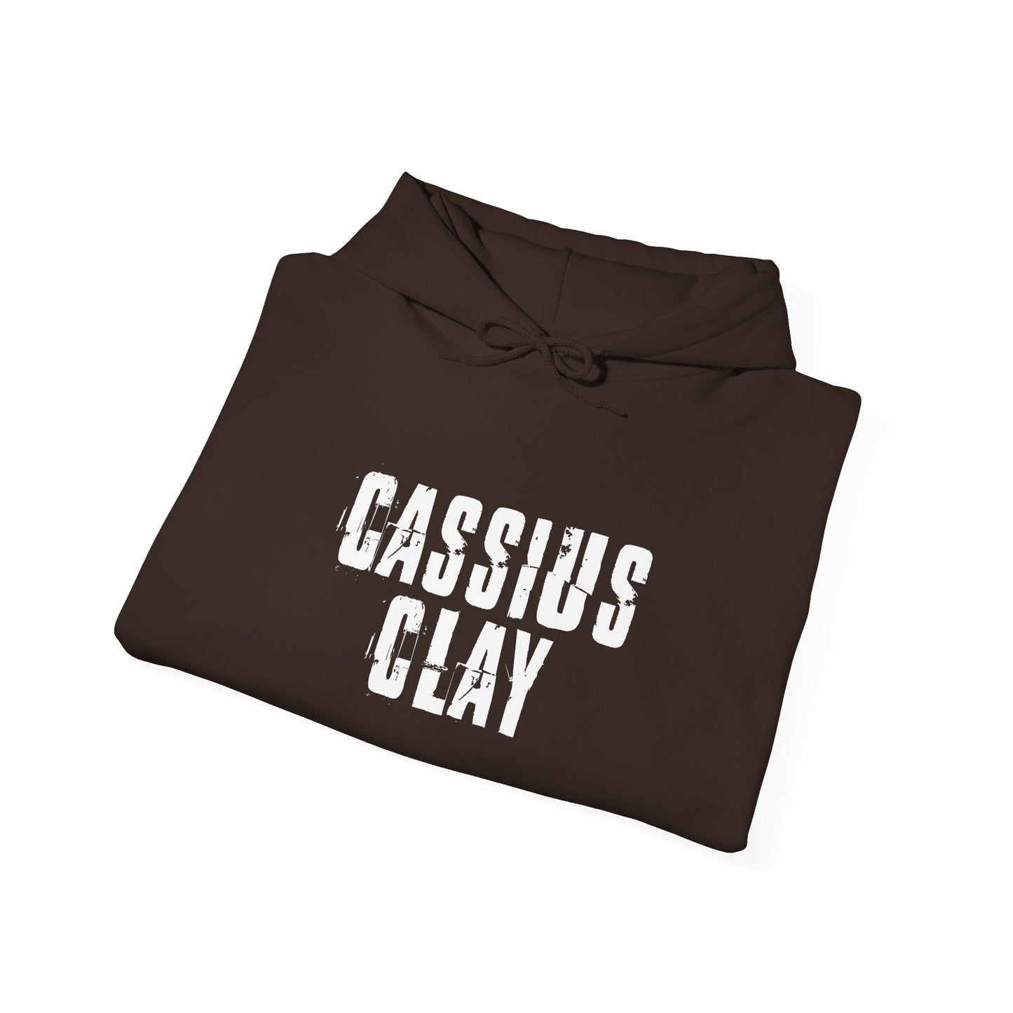 Cassius Clay Vintage Grunge Boxing Hooded Sweatshirt