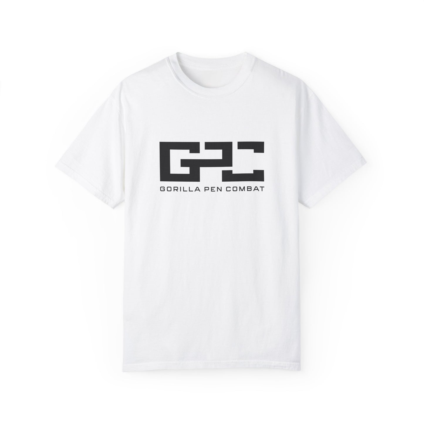 Gorilla Pen Combat Black Logo Tee 100% Cotton