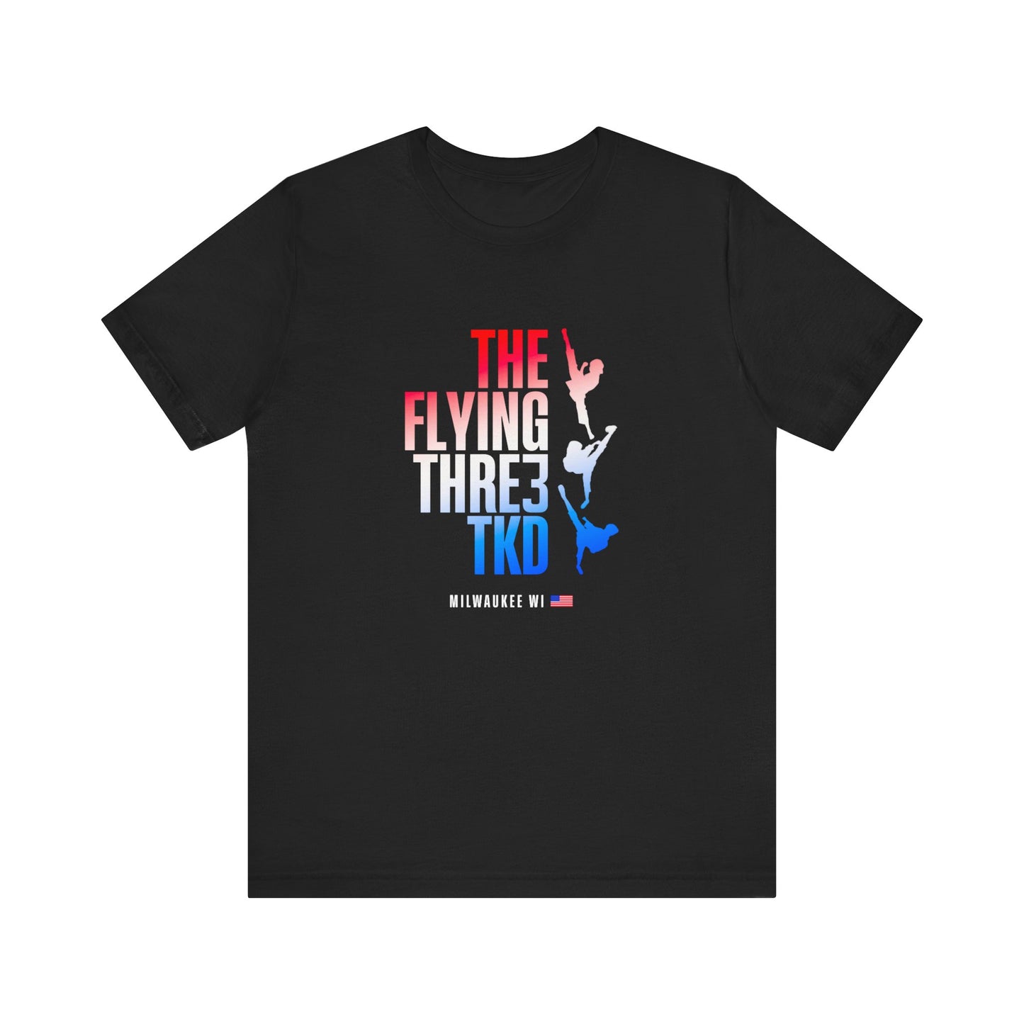 The Flying Three TKD Taekwondo World Championship Tee