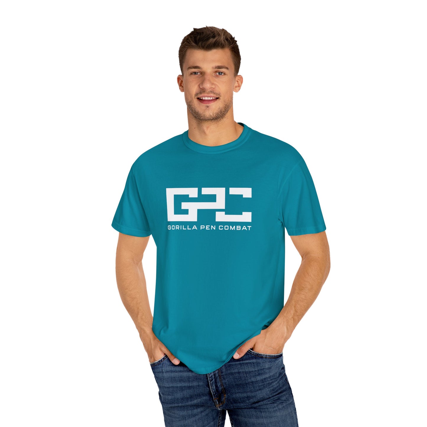 Gorilla Pen Combat Logo Tee 100% Cotton