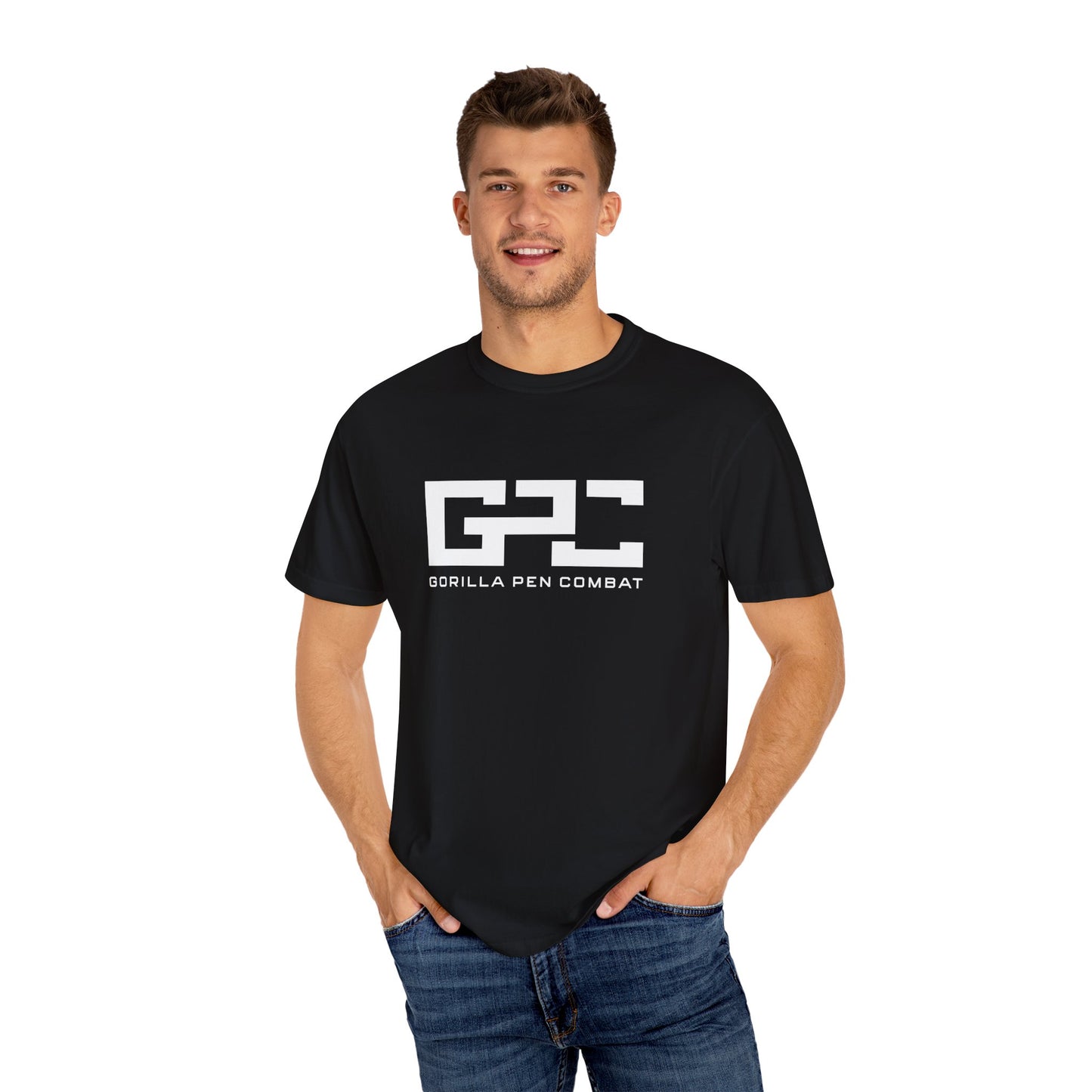 Gorilla Pen Combat Logo Tee 100% Cotton