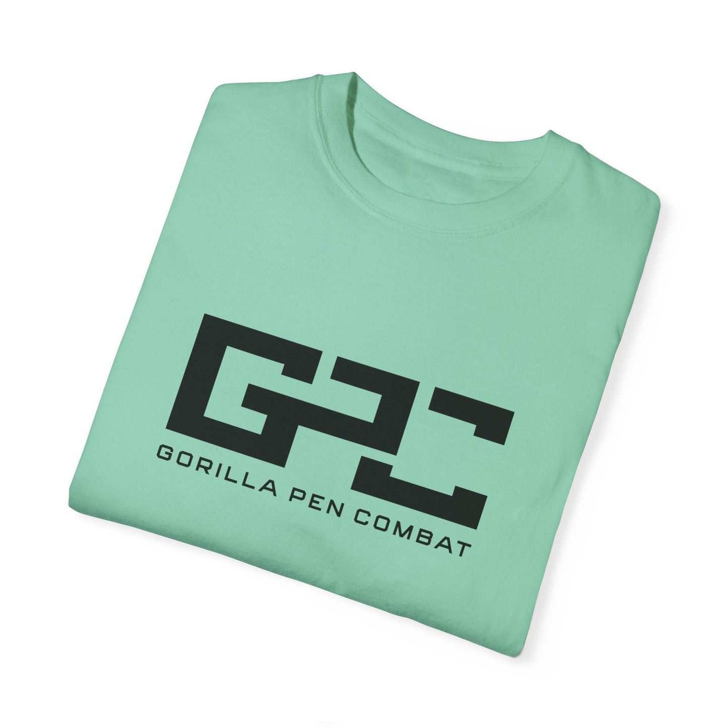 Gorilla Pen Combat Black Logo Tee 100% Cotton
