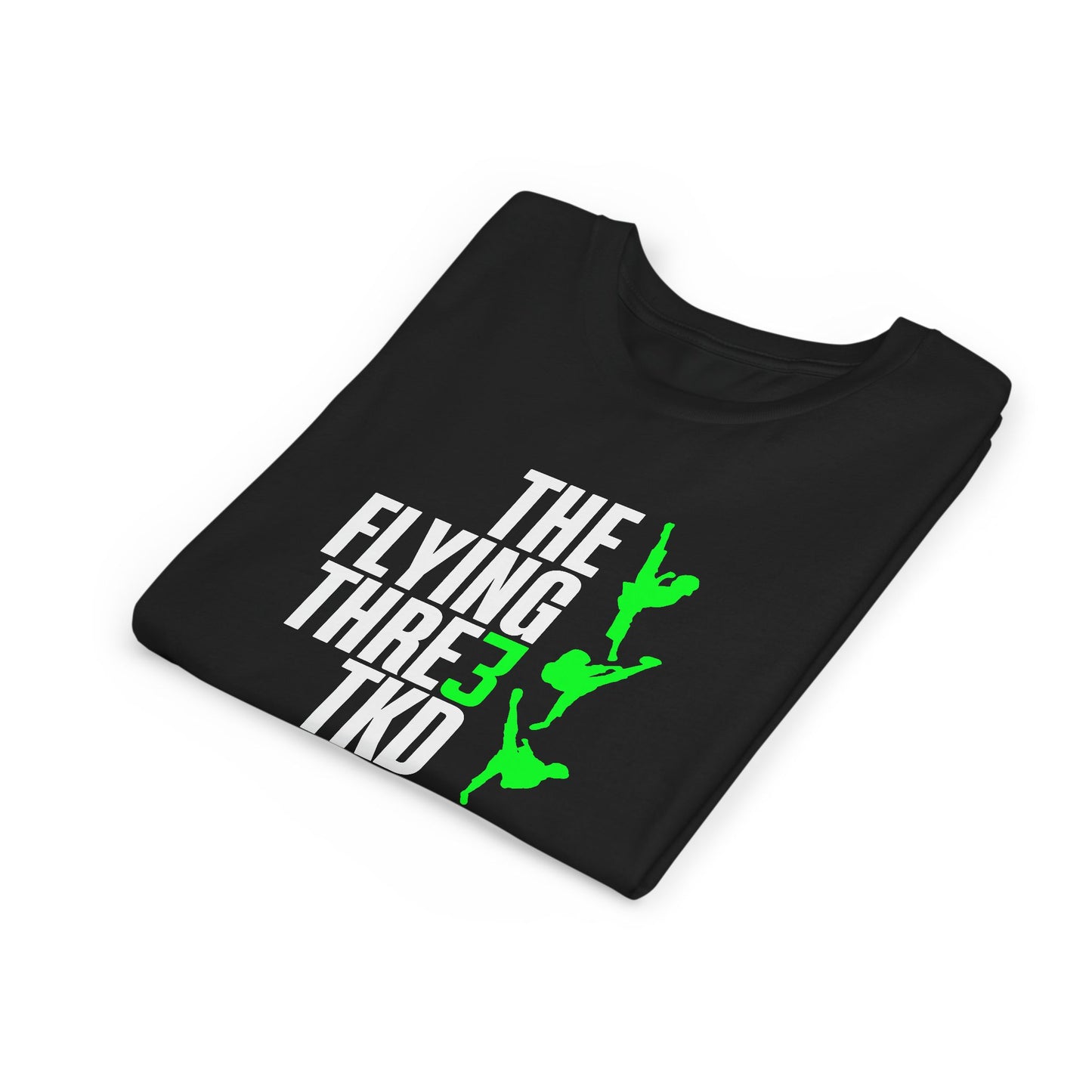 The Flying Three TKD Youth Short Sleeve Tee