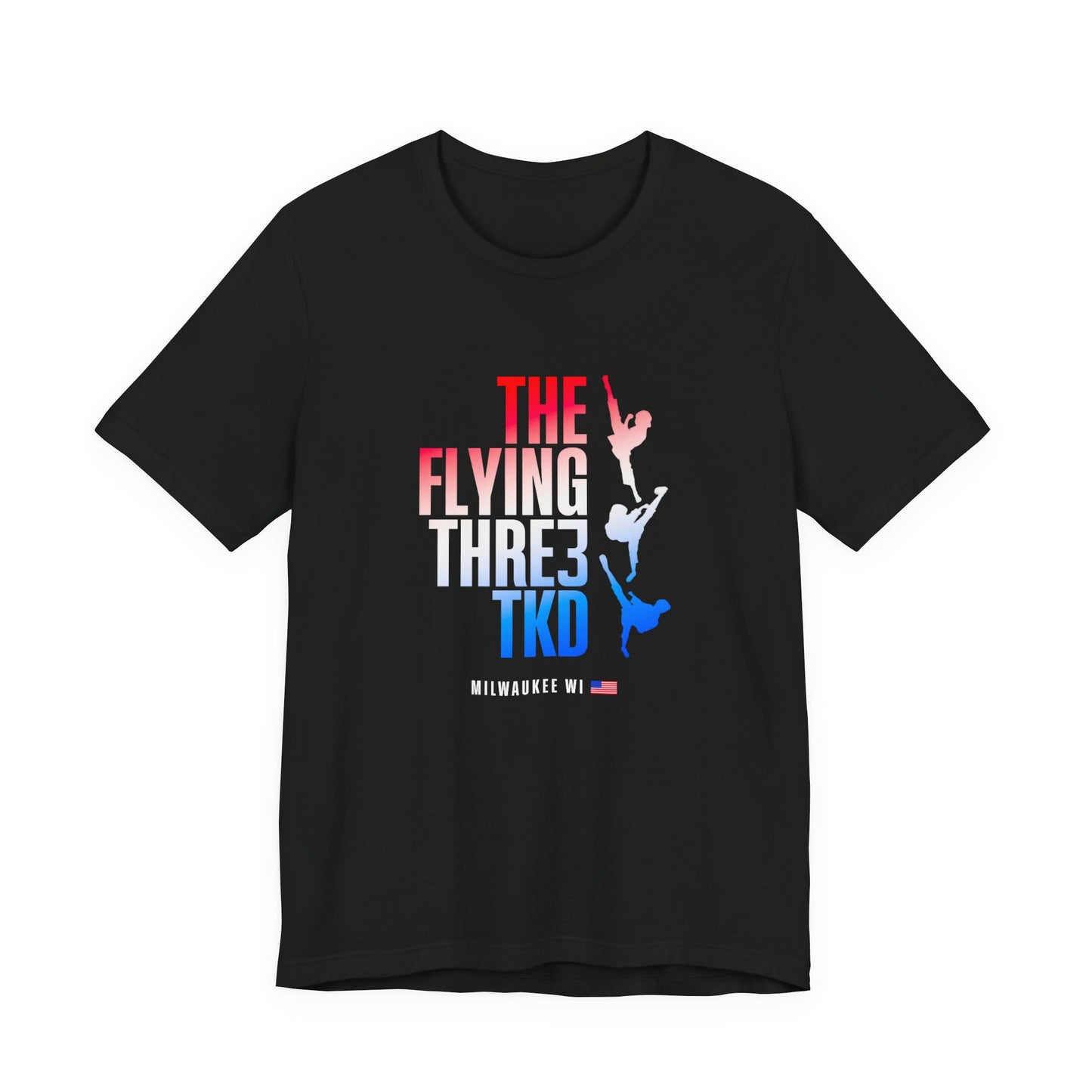 The Flying Three TKD Taekwondo World Championship Tee