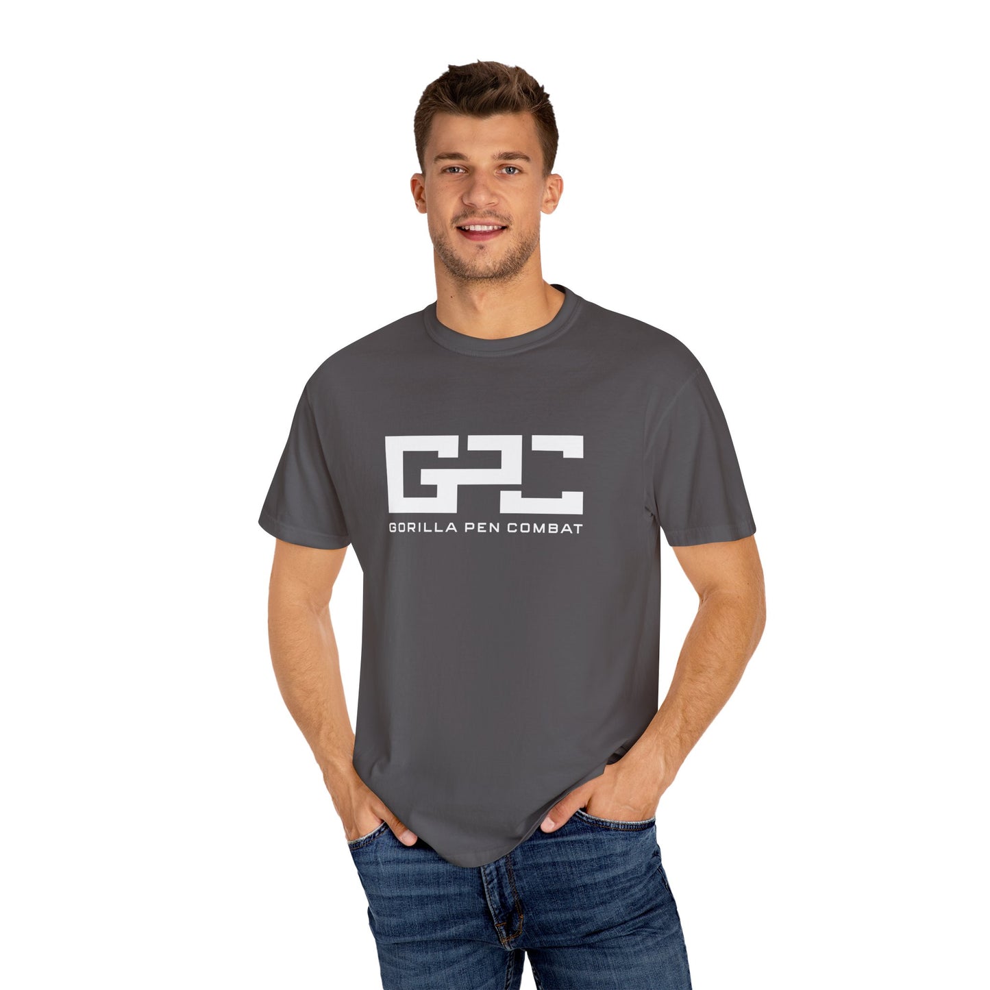 Gorilla Pen Combat Logo Tee 100% Cotton