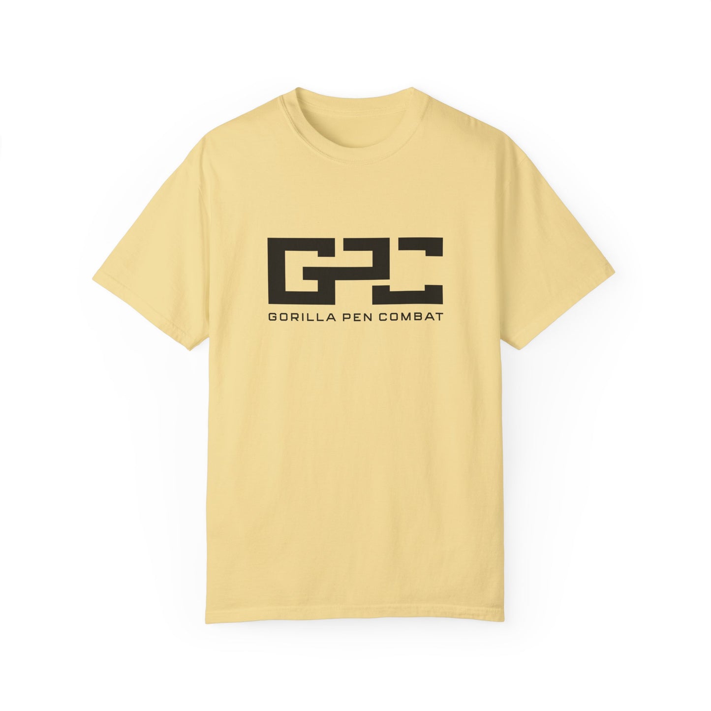 Gorilla Pen Combat Black Logo Tee 100% Cotton