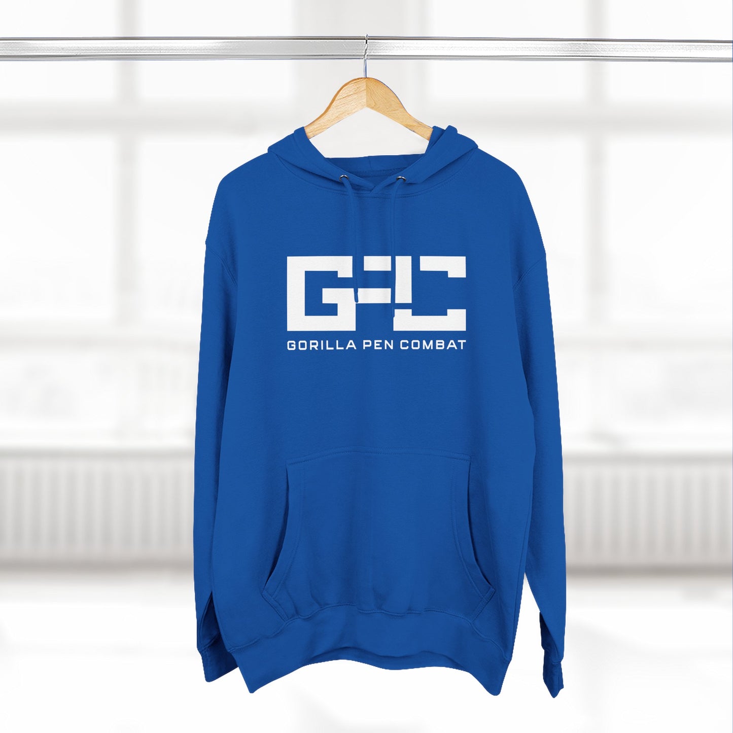 Gorilla Pen Combat Logo Three-Panel Fleece Hoodie