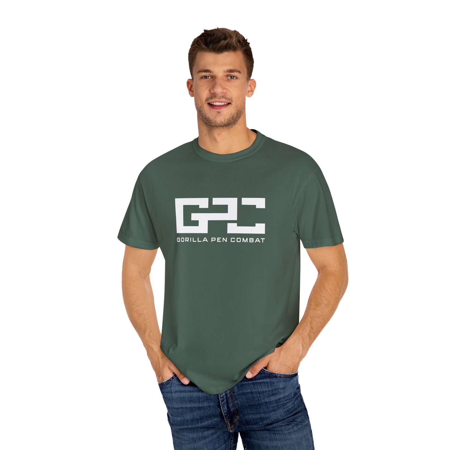 Gorilla Pen Combat Logo Tee 100% Cotton