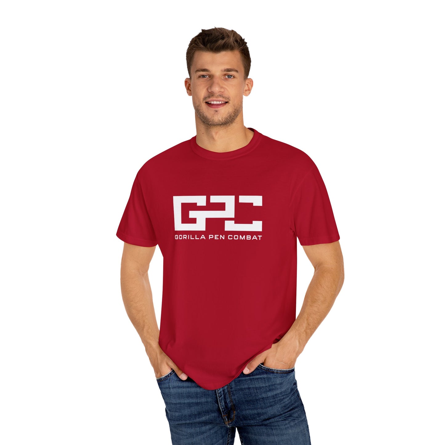 Gorilla Pen Combat Logo Tee 100% Cotton