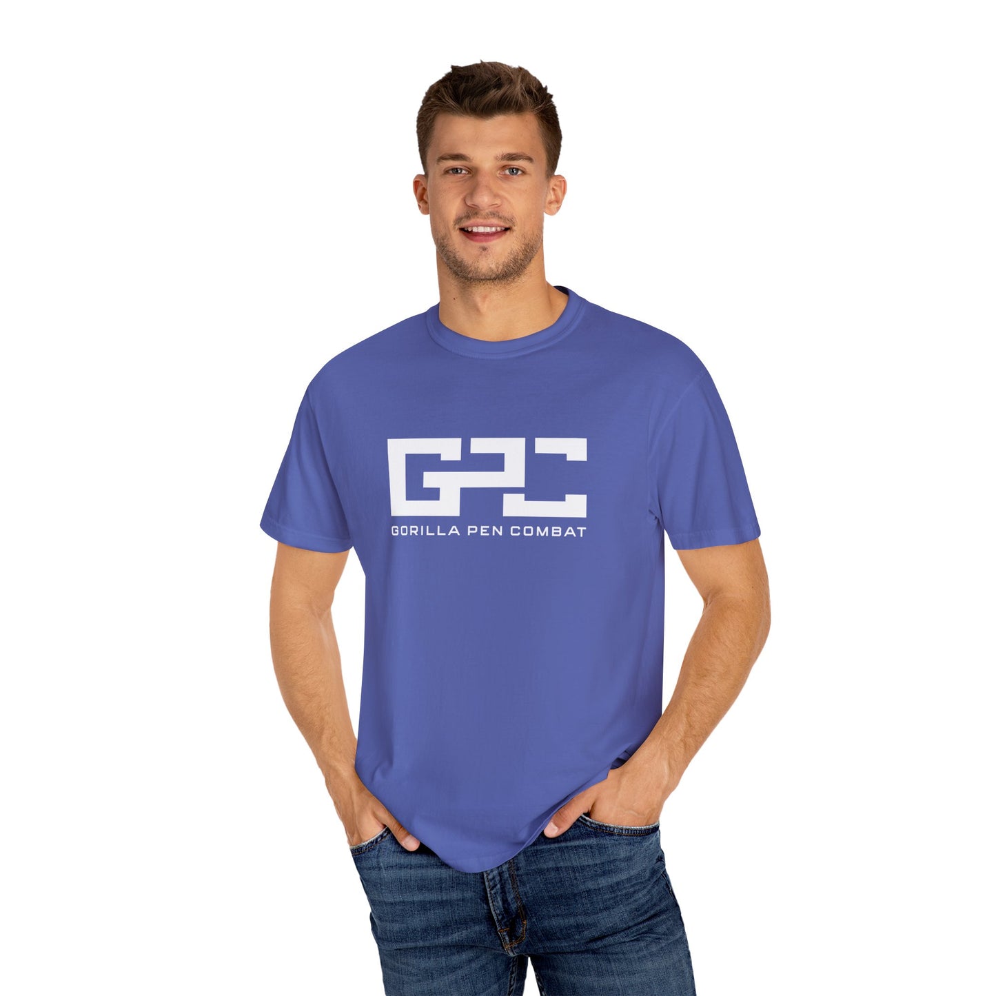 Gorilla Pen Combat Logo Tee 100% Cotton