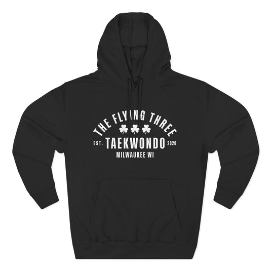 Taekwondo Club Hoodie — "The Flying Three" Milwaukee Fleece Hoodie