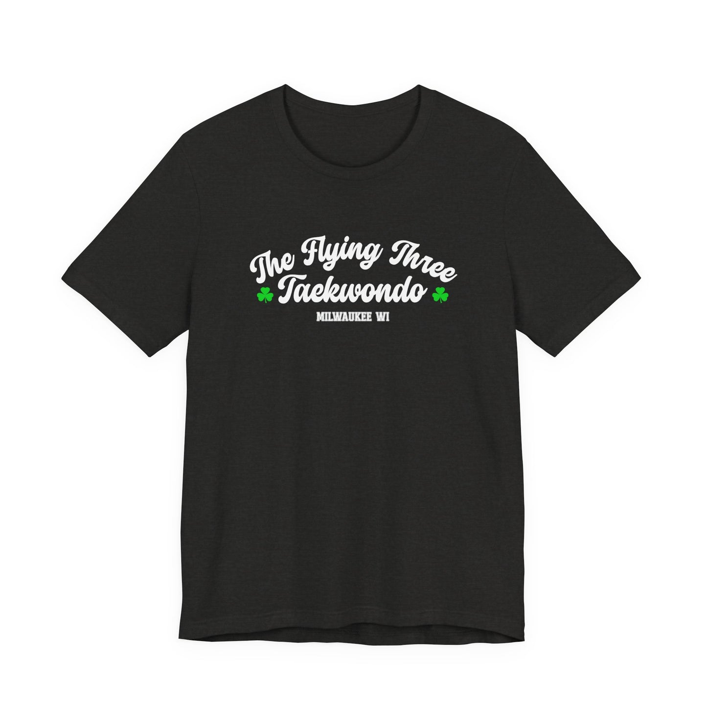 The Flying Three Taekwondo Tee Alternate Irish Logo