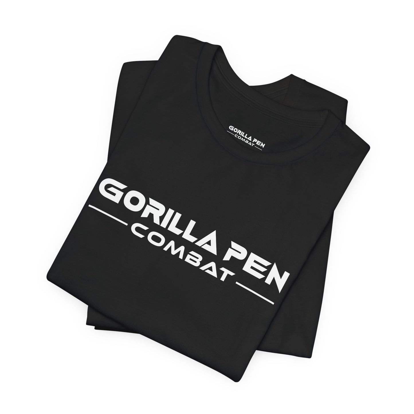 Gorilla Pen Combat Classic White Logo Tee