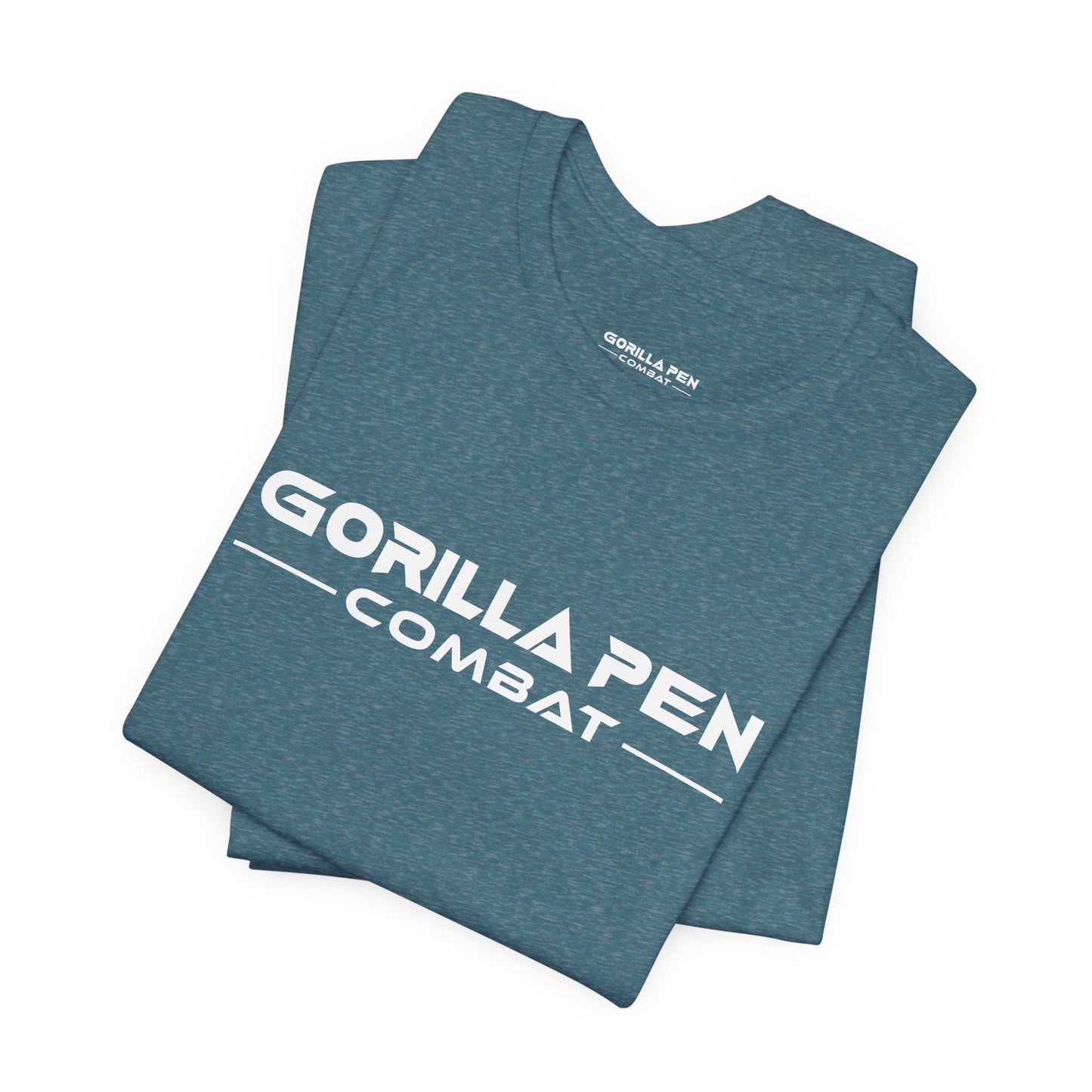 Gorilla Pen Combat Classic White Logo Tee