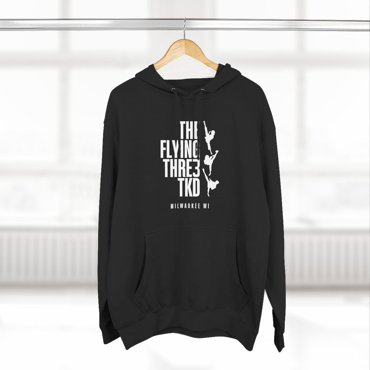 The Flying 3 Original Logo Hoodie