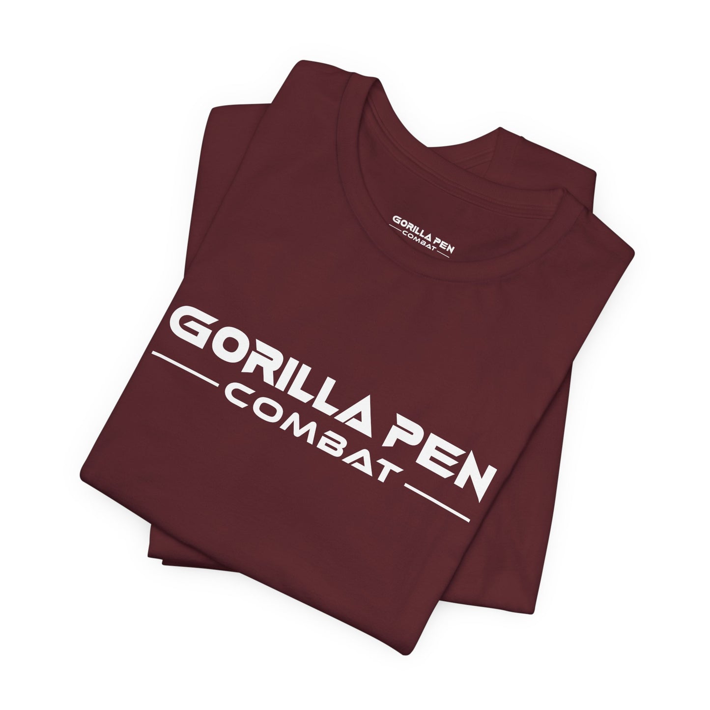 Gorilla Pen Combat Classic White Logo Tee