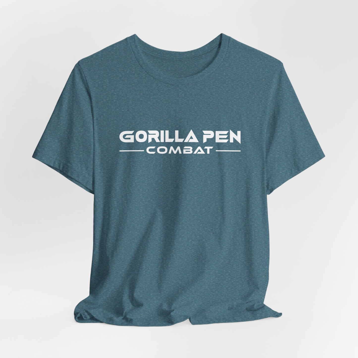 Gorilla Pen Combat Classic White Logo Tee