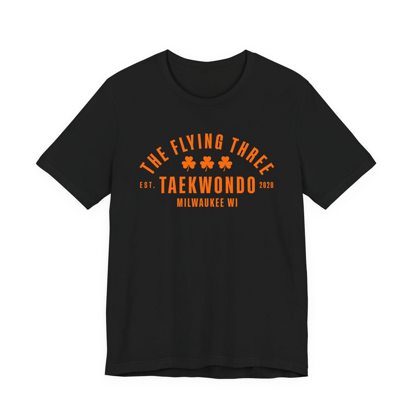 Taekwondo Crew Tee — The Flying Three (Milwaukee WI)