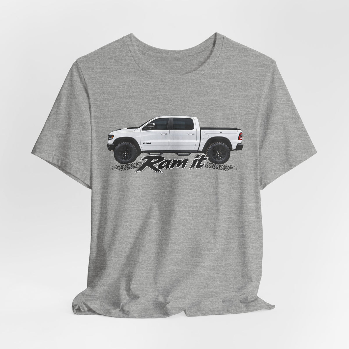 "Ram It" Truck Tee - Graphic Pickup Truck Short Sleeve Shirt