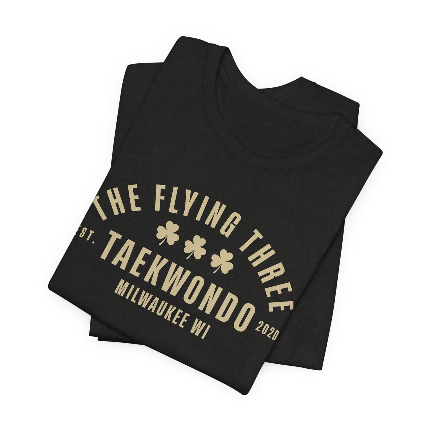Taekwondo Club T‑Shirt — "The Flying Three" Milwaukee Martial Arts Tee