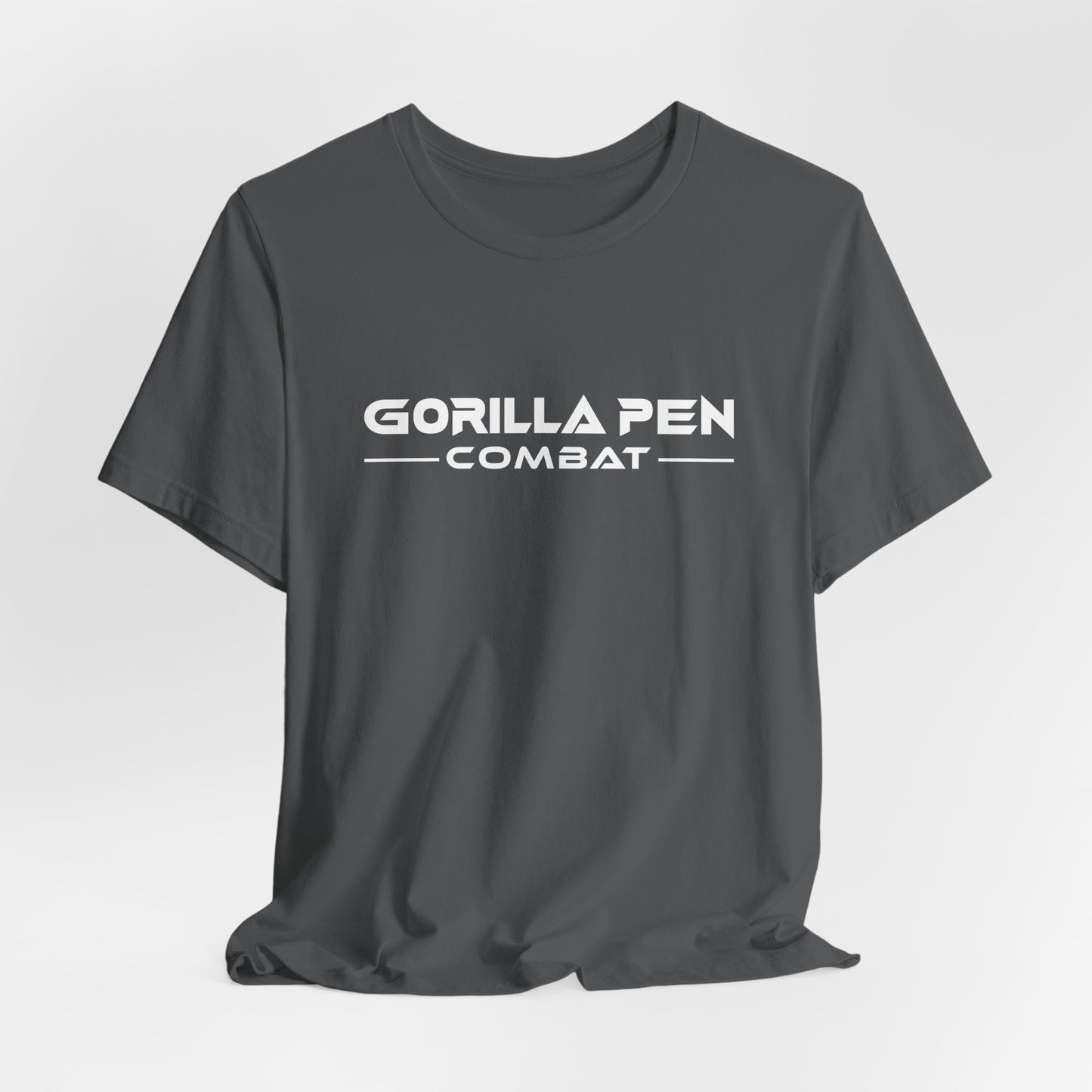 Gorilla Pen Combat Classic White Logo Tee