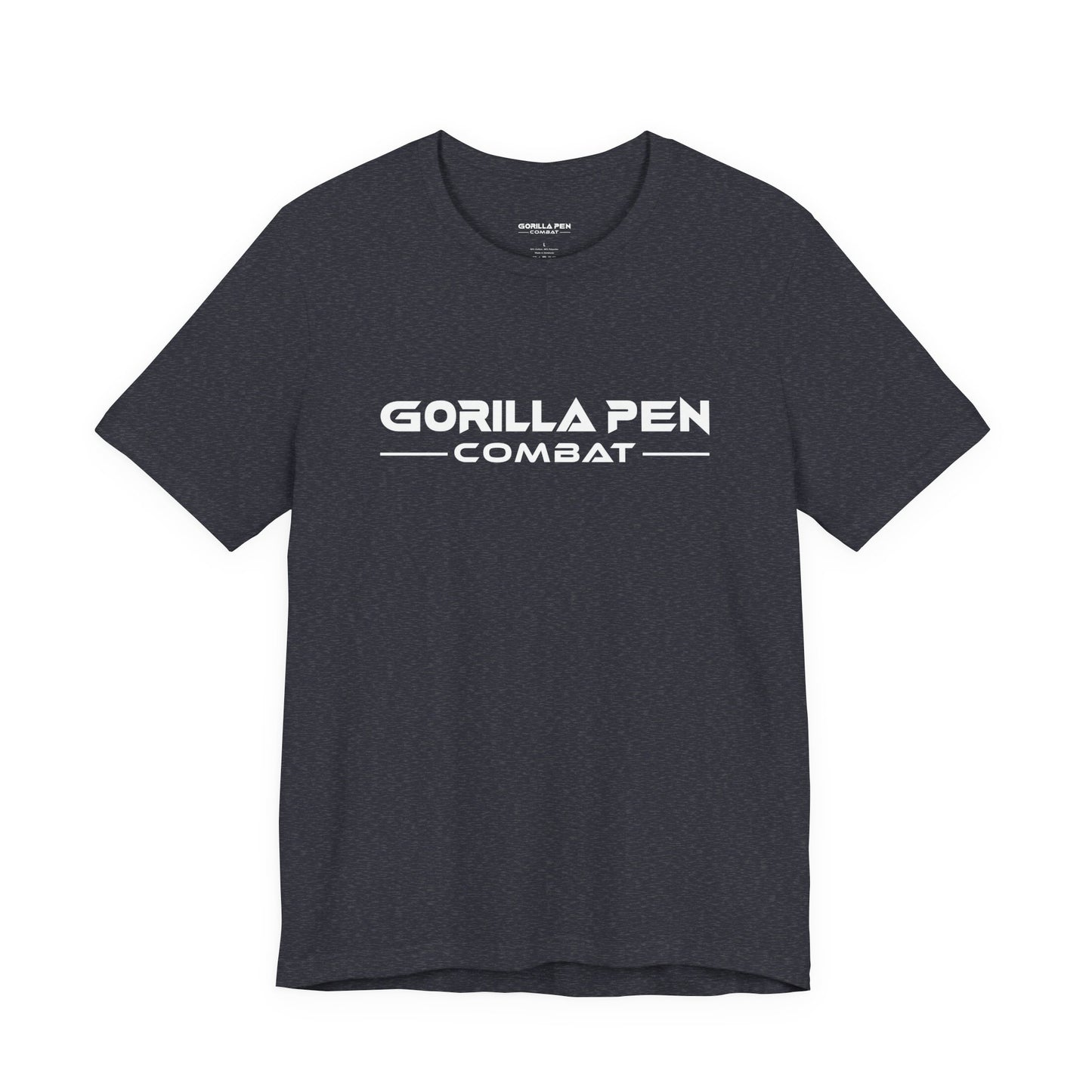 Gorilla Pen Combat Classic White Logo Tee