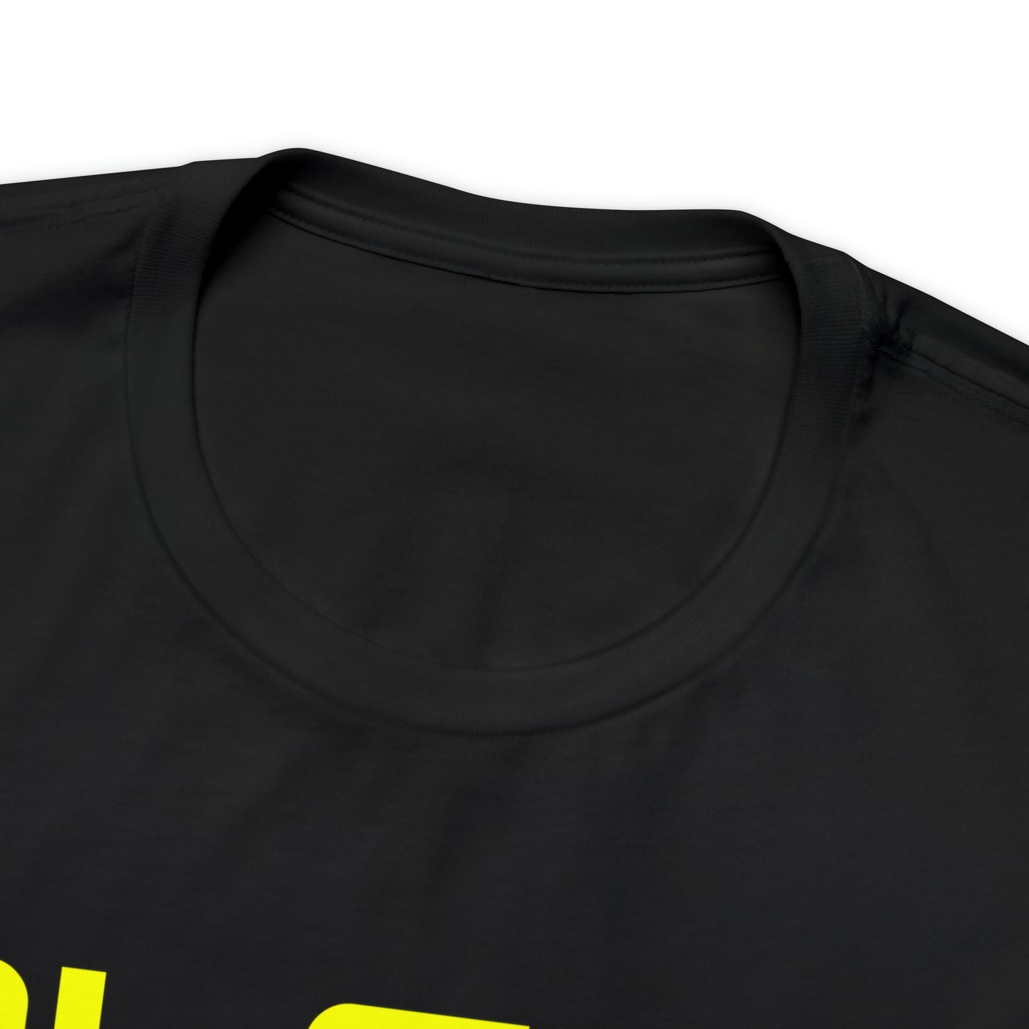 Brandon "Blade" Evans Black Fight Tee with Yellow Logo