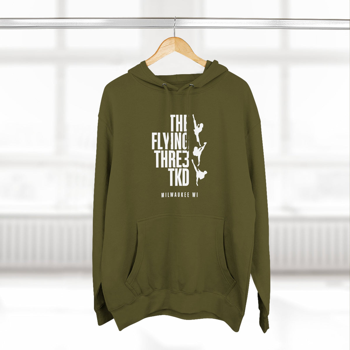 The Flying 3 Original Logo Hoodie