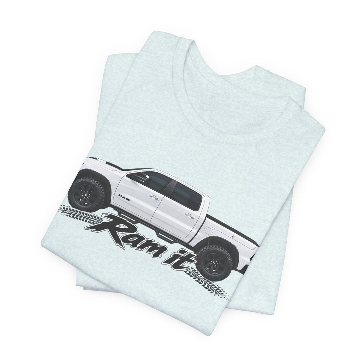 "Ram It" Truck Tee - Graphic Pickup Truck Short Sleeve Shirt