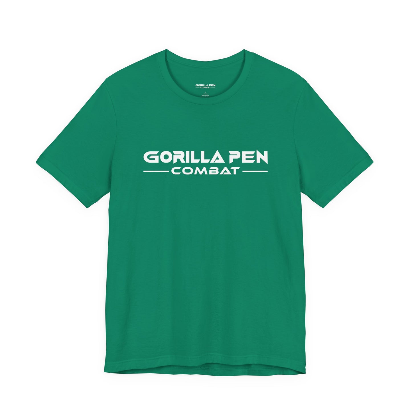 Gorilla Pen Combat Classic White Logo Tee
