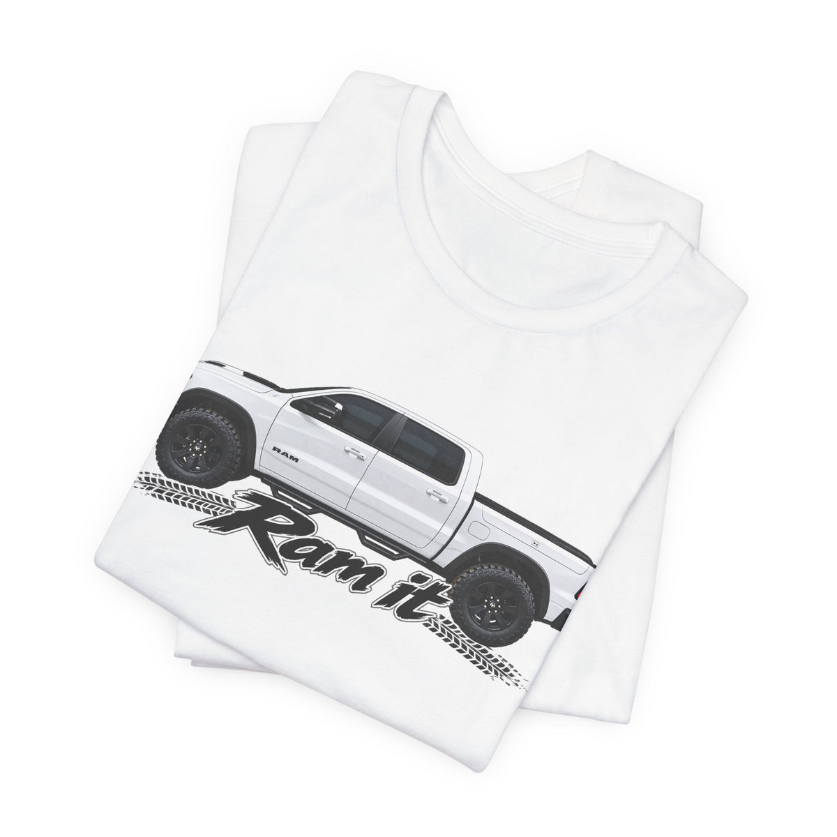 "Ram It" Truck Tee - Graphic Pickup Truck Short Sleeve Shirt