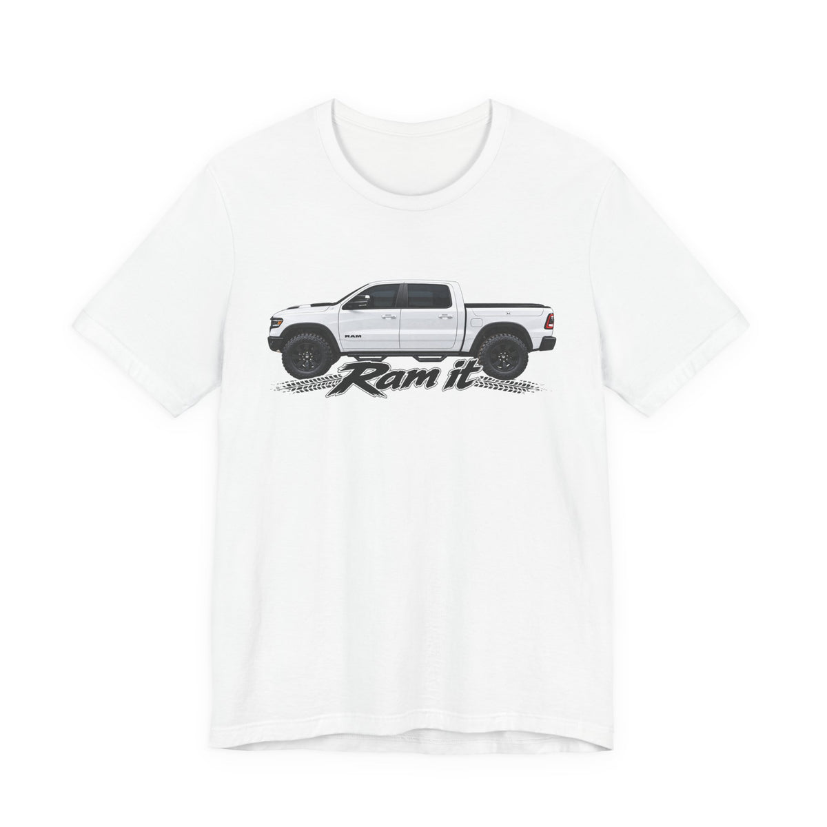 "Ram It" Truck Tee - Graphic Pickup Truck Short Sleeve Shirt