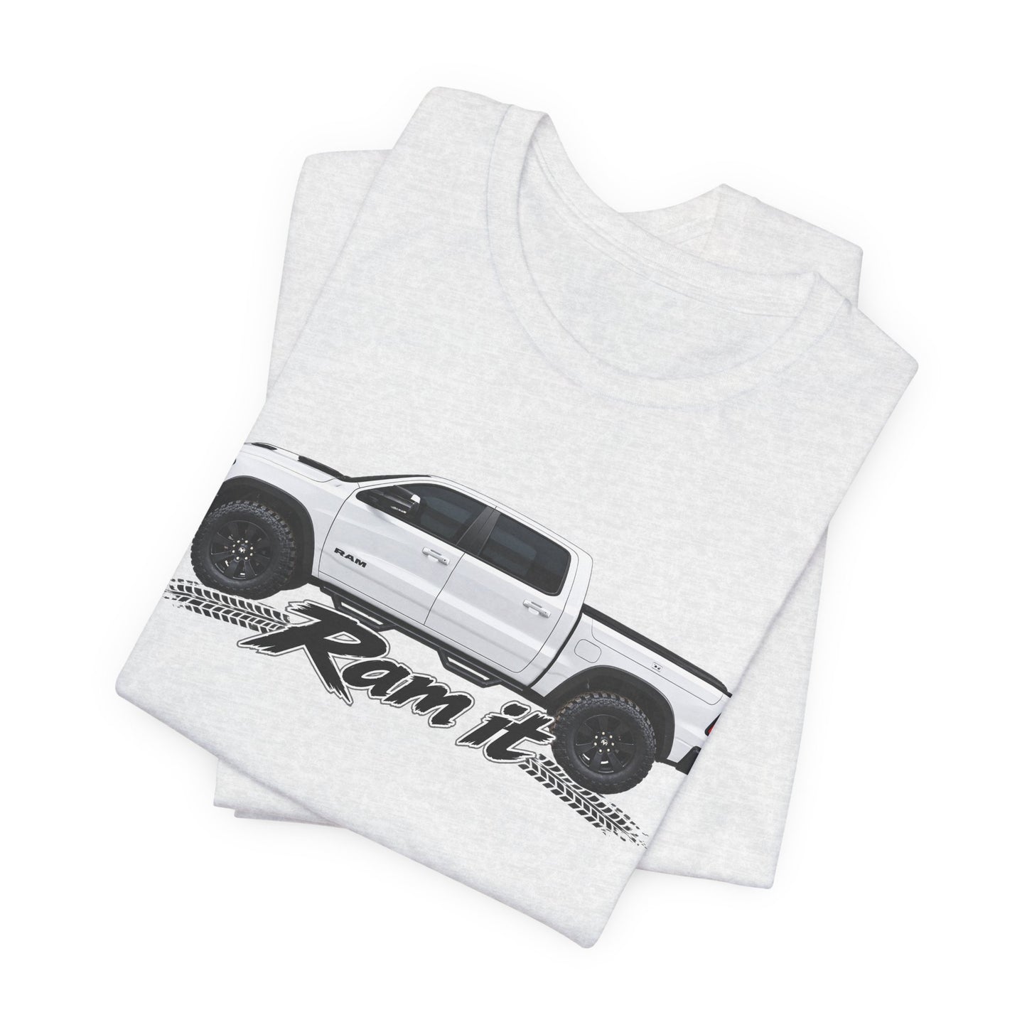 "Ram It" Truck Tee - Graphic Pickup Truck Short Sleeve Shirt