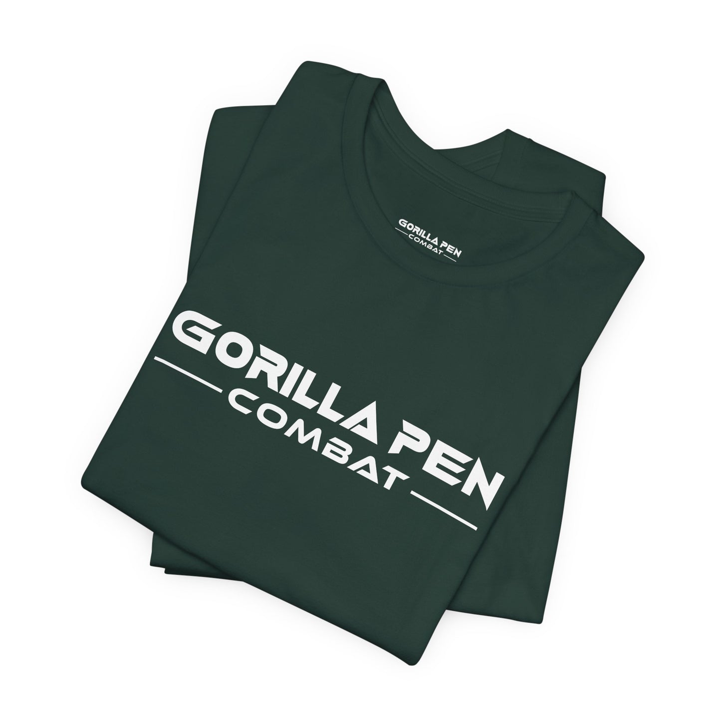 Gorilla Pen Combat Classic White Logo Tee