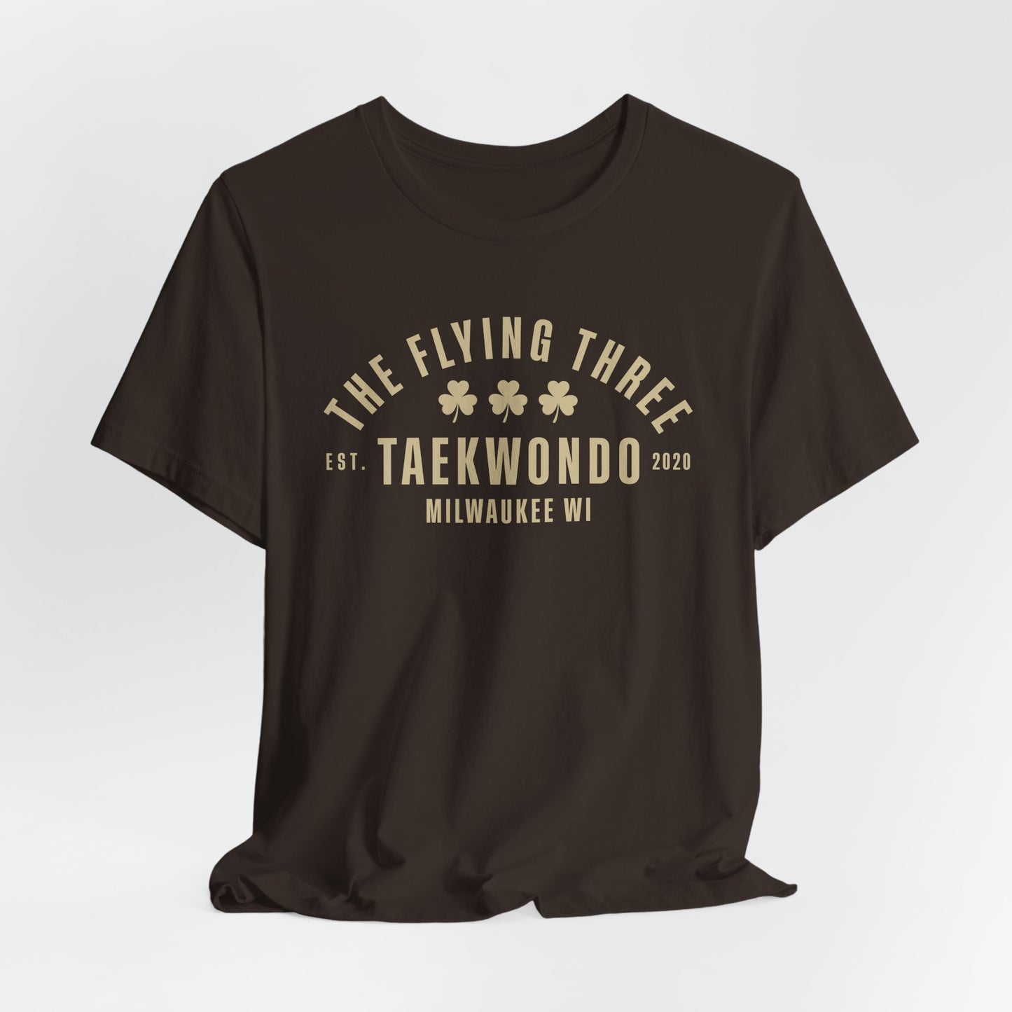 Taekwondo Club T‑Shirt — "The Flying Three" Milwaukee Martial Arts Tee