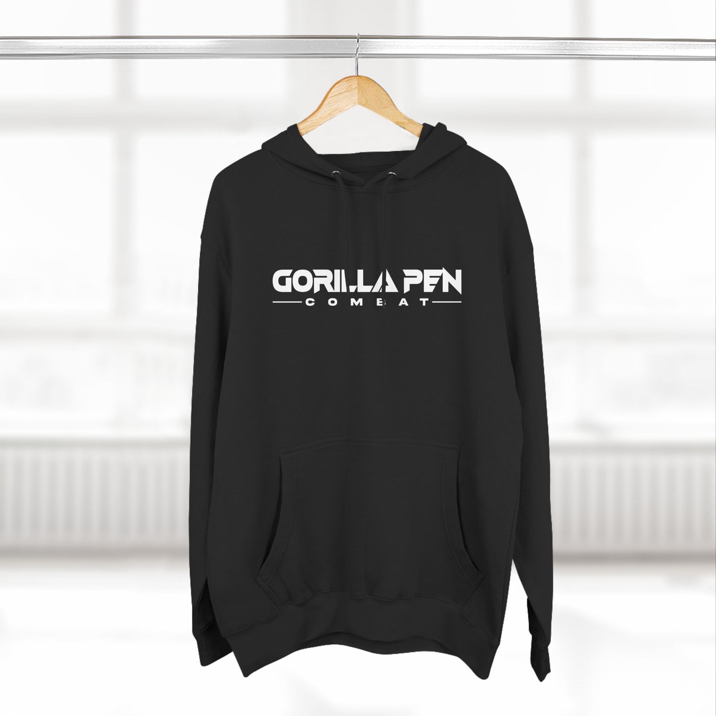 Gorilla Pen Combat Logo Three-Panel Fleece Hoodie