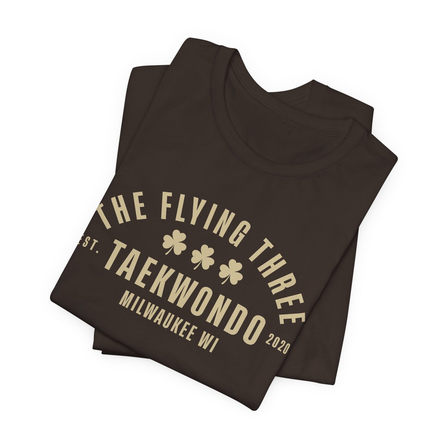 Taekwondo Club T‑Shirt — "The Flying Three" Milwaukee Martial Arts Tee