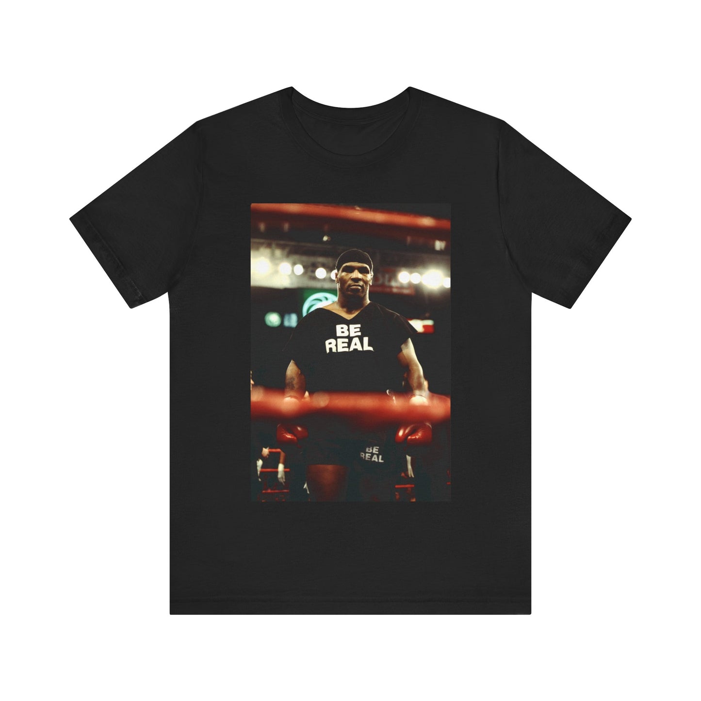 Mike Tyson Iconic "BE REAL" Vintage Boxing T Shirt